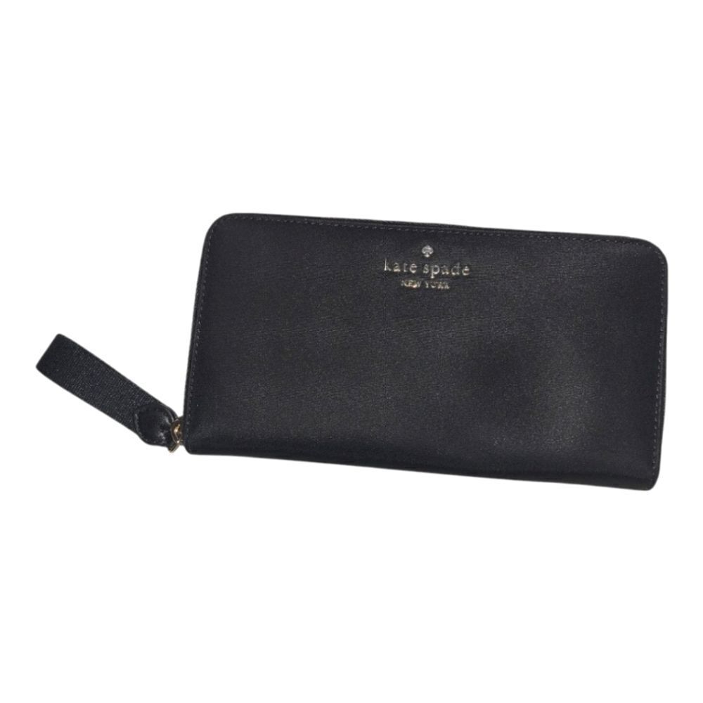 Kate Spade Chelsea Nylon Large Continental Wallet Black
